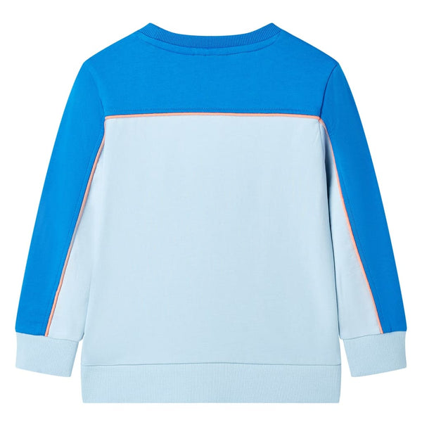 Kinder Sweatshirt Blau/Hellblau Größe 128