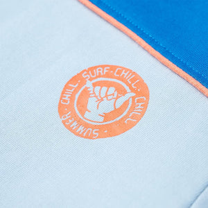 Kinder Sweatshirt Blau/Hellblau Größe 140