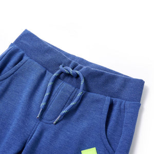 Pantalon de survêtement enfant Bleu chiné 116