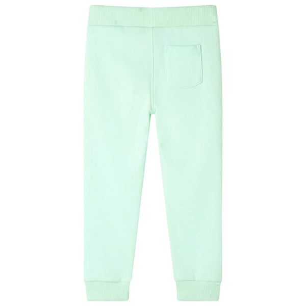 Pantalon de survêtement enfant vert vif 116