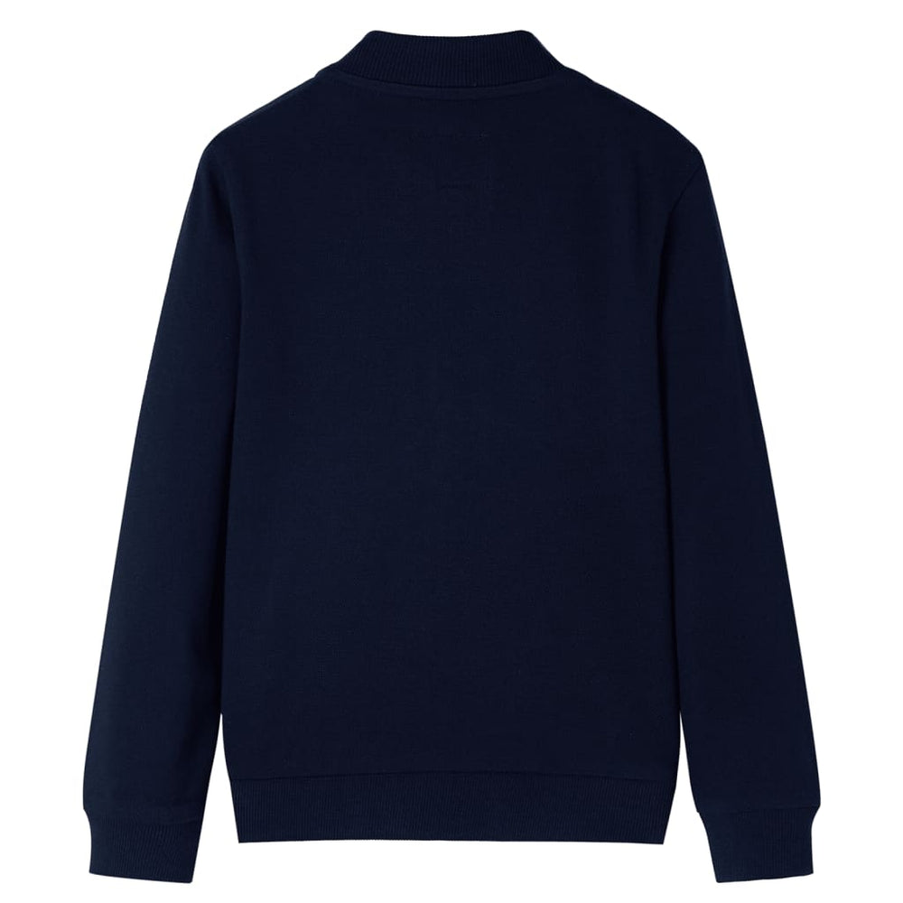 Sweatshirt zippé enfant Marine 104