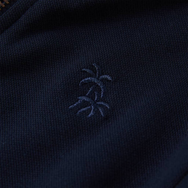 Kinder-Sweatshirt mit Reißverschluss Marineblau 104
