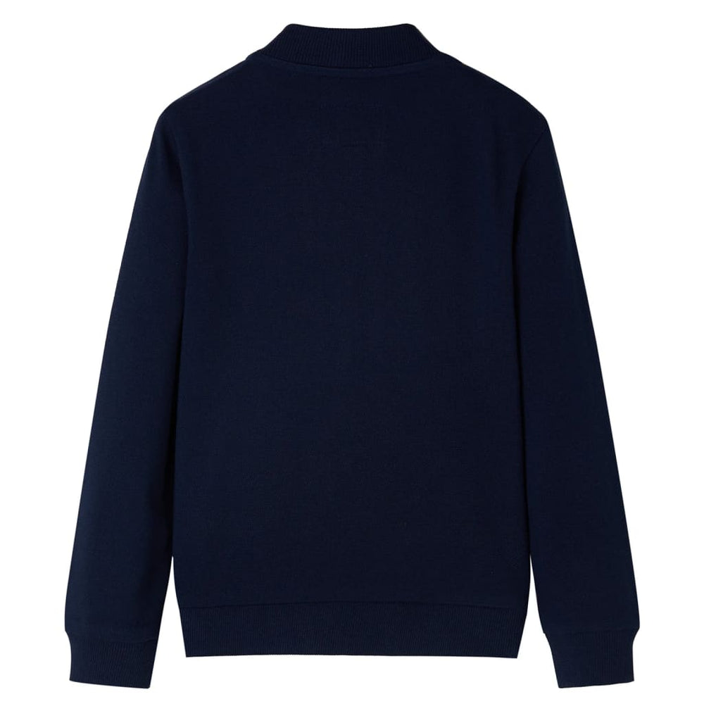 Sweat-shirt zippé enfant Marine 116