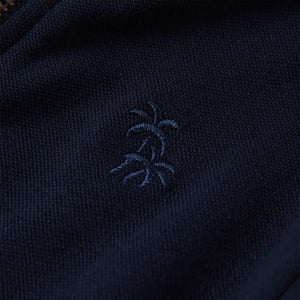 Kinder-Sweatshirt mit Reißverschluss Marineblau 116