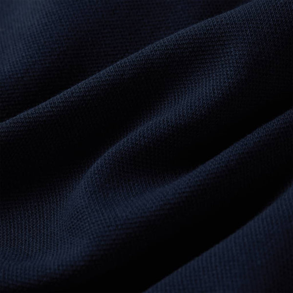 Marineblaues Kinder-Sweatshirt mit Reißverschluss - Größe 116