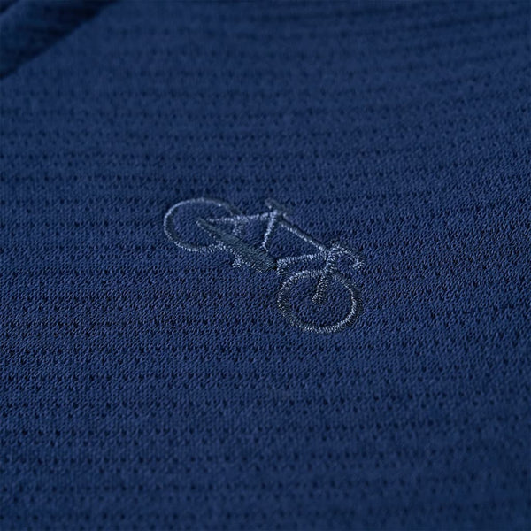 Kinder-Sweatshirt mit Reißverschluss Marineblau 92
