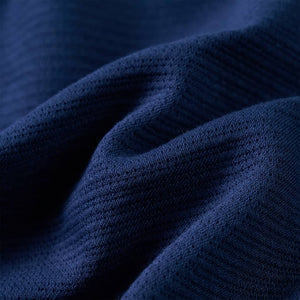Marineblaues Kinder-Sweatshirt mit Reißverschluss, Größe 104