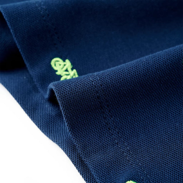Kinder Polo Shirt Marineblau Größe 116