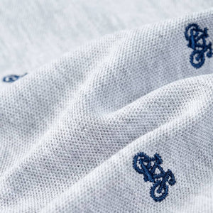 Kinder Polo-Shirt Grau Melange Größe 92