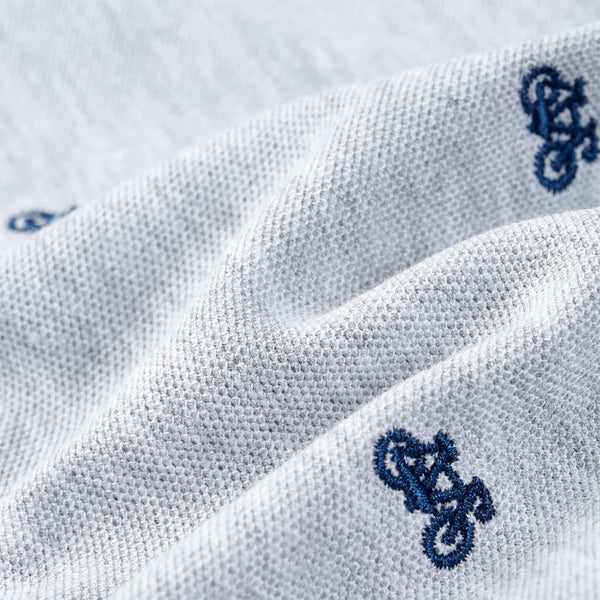 Kinder Polo-Shirt Grau Melange Größe 92