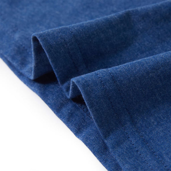 Débardeur Enfant Bleu Foncé Chiné 128