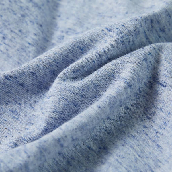 Kinder-Tanktop Blau Melange 128