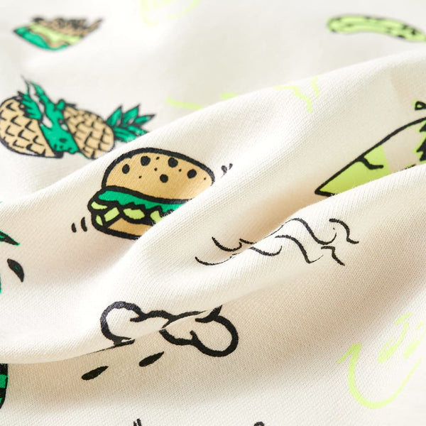 Sweatshirt enfant écru clair 116