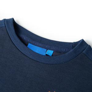 Sweat-shirt Enfant Bleu Marine Chiné 92