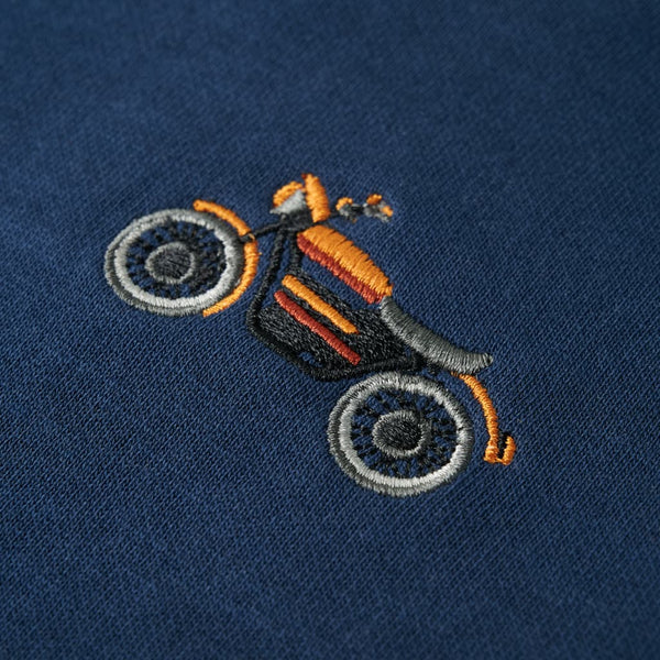 Sweat-shirt enfant bleu indigo 116