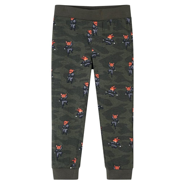 Kinderpyjama mit Langen Ärmeln Khaki 92