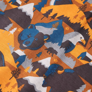 Kinderpyjama mit Langen Ärmeln Cognac 128