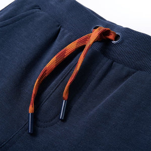 Pantalon de sport enfant bleu marine chiné 128