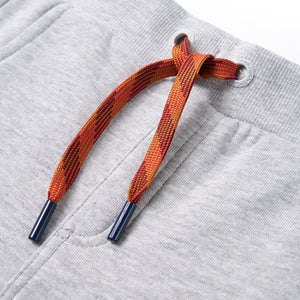 Pantalon de survêtement enfant gris chiné 92
