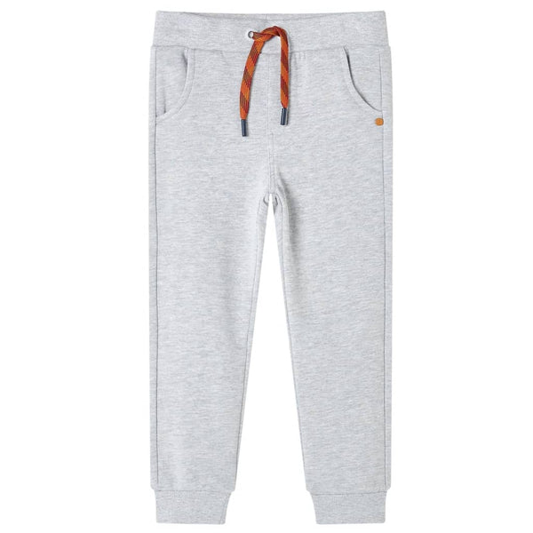Kinder-Trainingshose Grau Melange 104