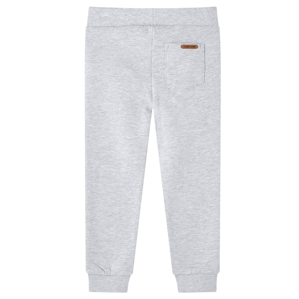 Pantalon de jogging enfant Gris chiné 128