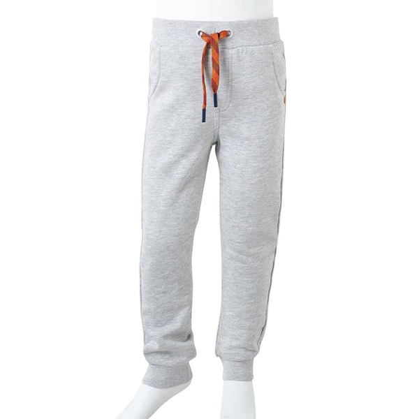 Kinder-Trainingshose Grau Melange 128