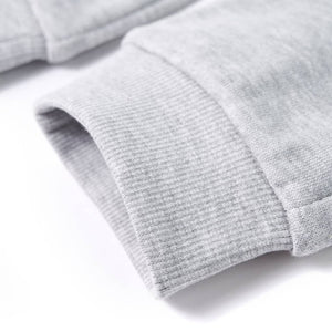 Pantalon de survêtement enfant gris chiné 140