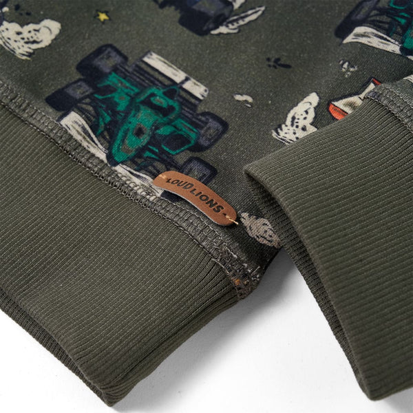Kinder-Sweatshirt Khaki 104