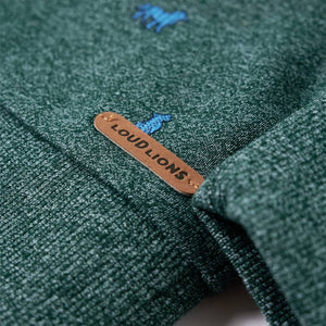 Sweatshirt enfant Vert foncé chiné 140