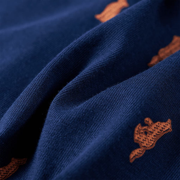 Chemise enfant bleu marine 116