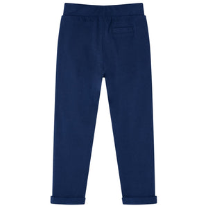 Kinderhose mit Kordelzug Marineblau 92