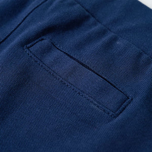 Pantalon enfant avec cordon de serrage bleu marine 116