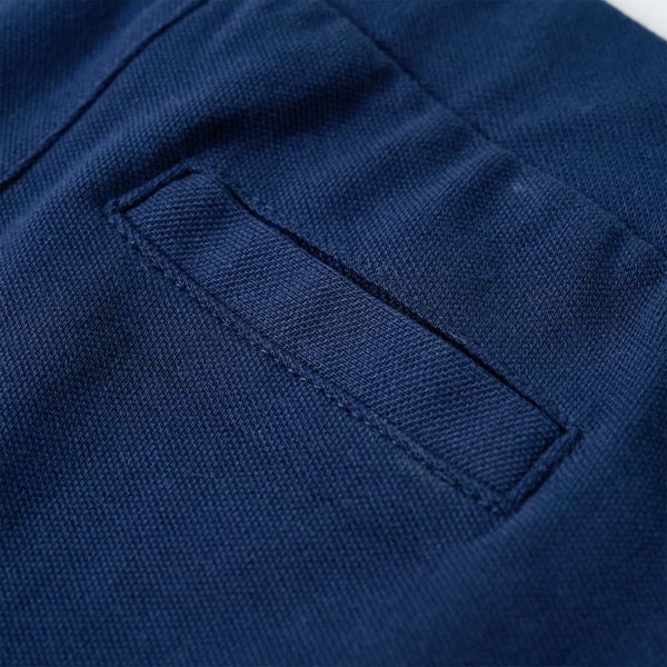 Pantalon enfant avec cordon de serrage bleu marine 116