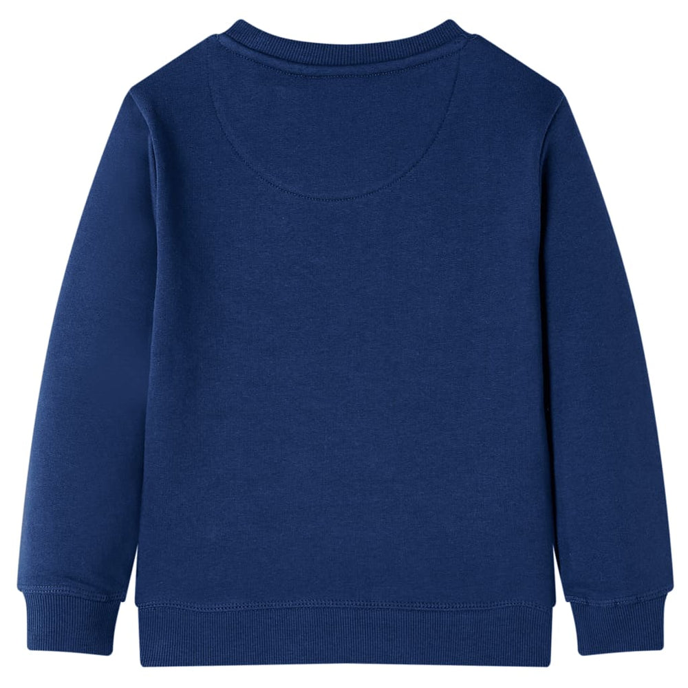 Sweat-shirt enfant bleu marine 104