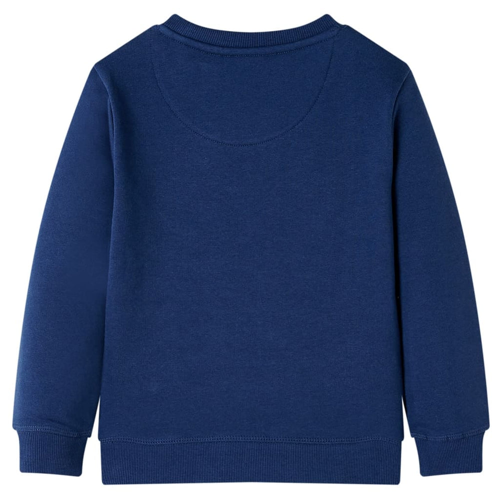 Sweatshirt enfant bleu marine 116