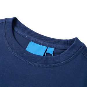 Sweatshirt enfant bleu marine 116