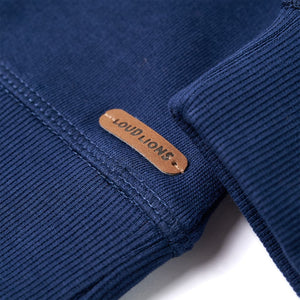 Sweatshirt enfant bleu marine 116