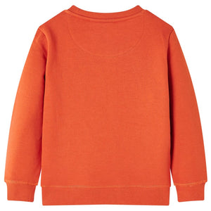 Kinder-Sweatshirt Orange 92