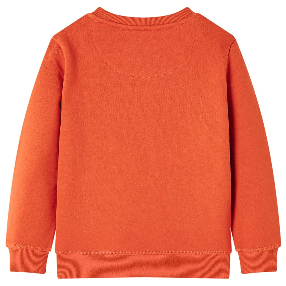 Sweatshirt enfant orange 116