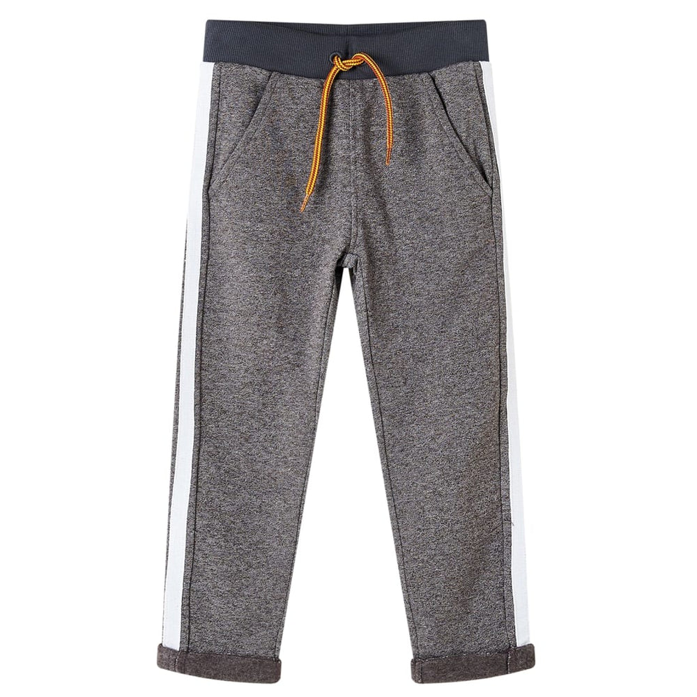 Pantalon de survêtement enfant Gris foncé chiné 116