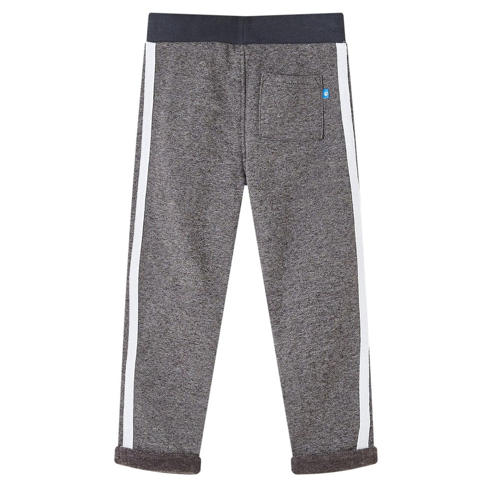 Pantalon de survêtement enfant Gris foncé chiné 116