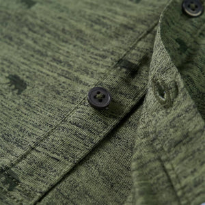 Chemise d'enfant Kaki Chiné 140