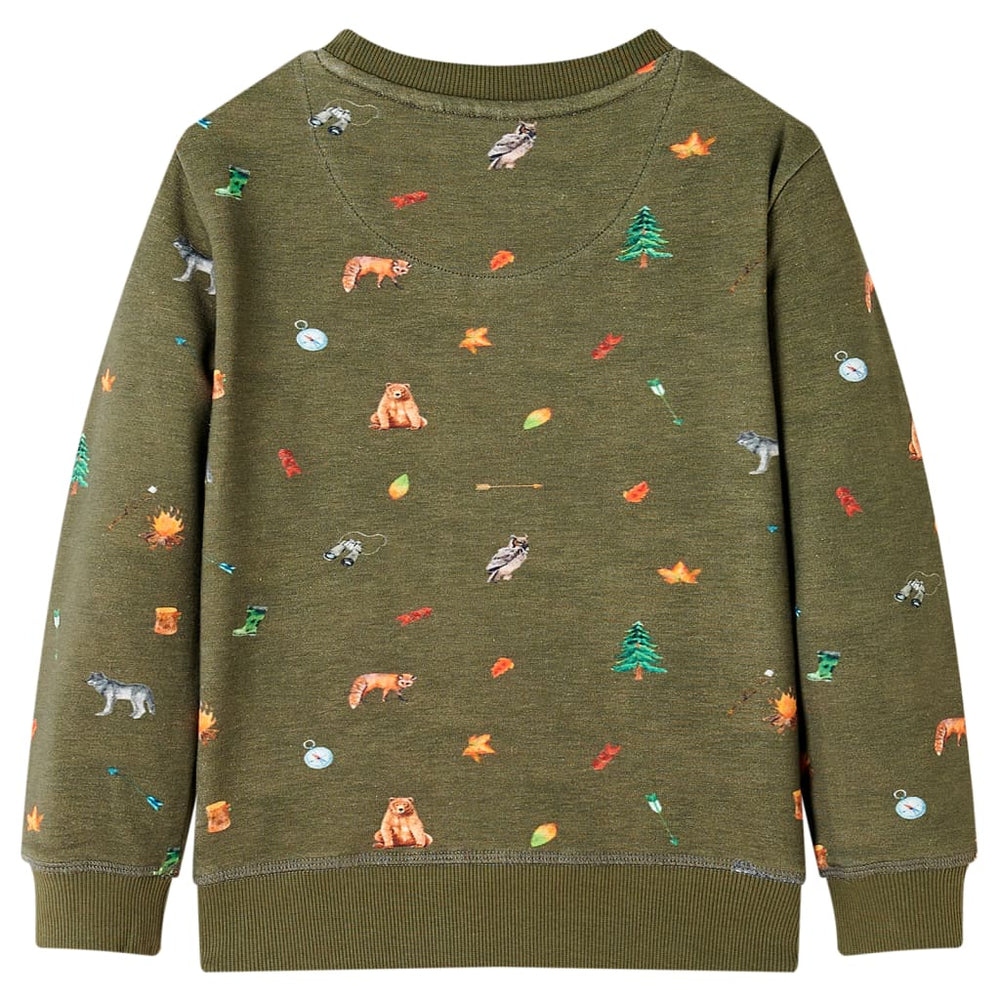 Sweat-shirt enfant Kaki 104