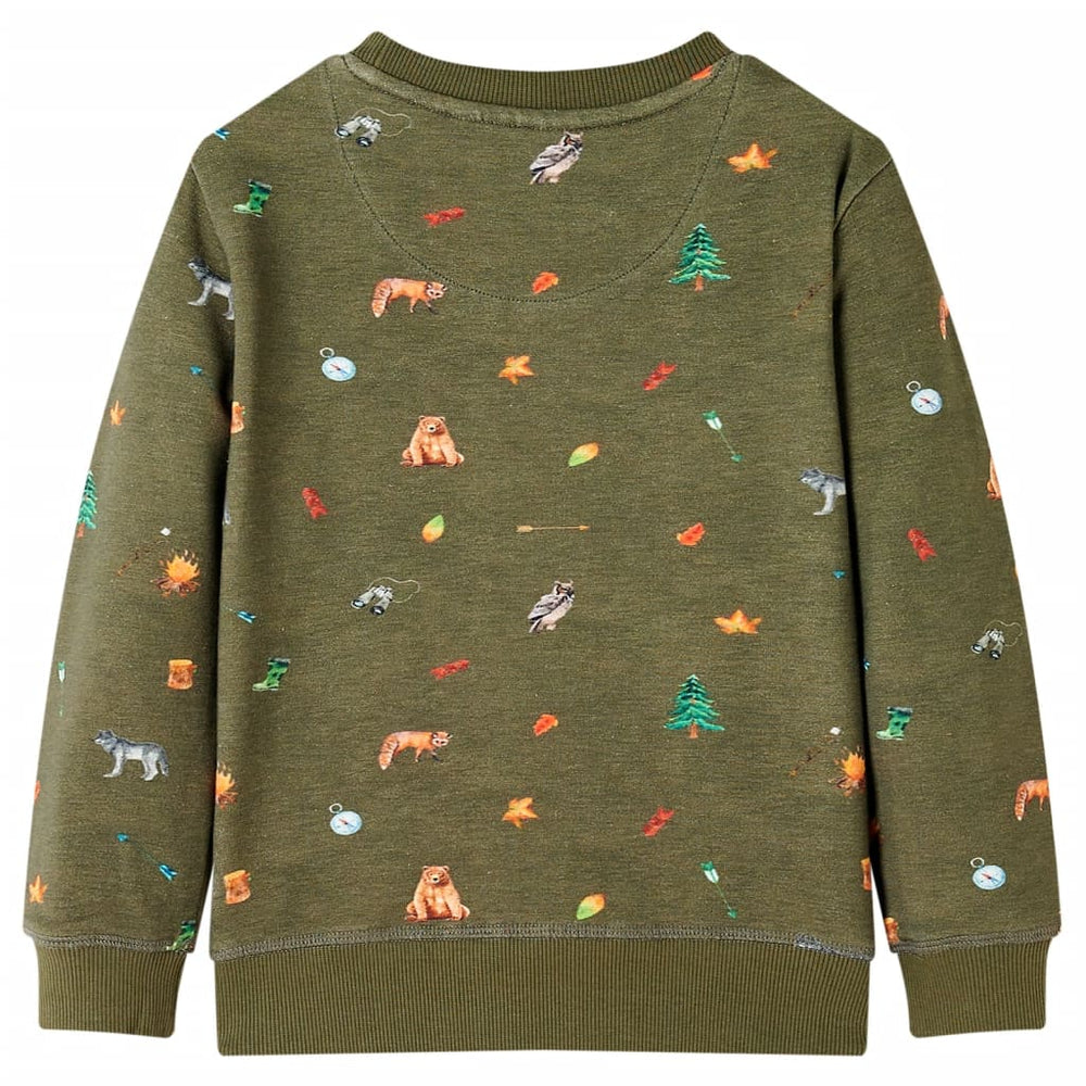 Sweat-shirt enfant Kaki 116