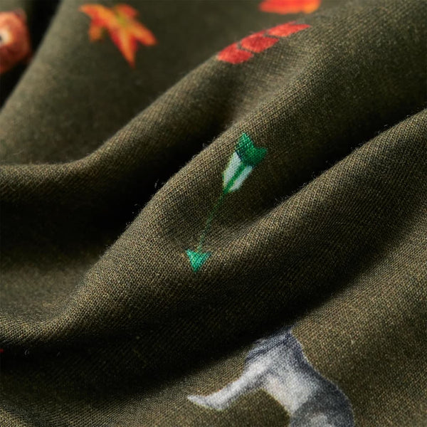 Sweat-shirt enfant Kaki 128