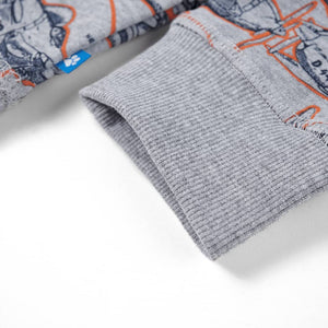 Sweatshirt Enfant Gris Chiné 116