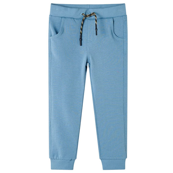 Kinder-Trainingshose Mittelblau 116