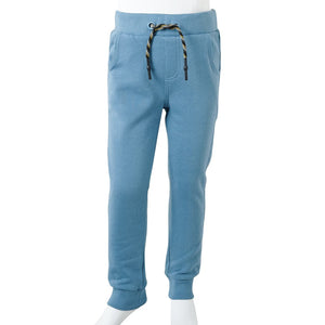 Kinder-Trainingshose Mittelblau 116
