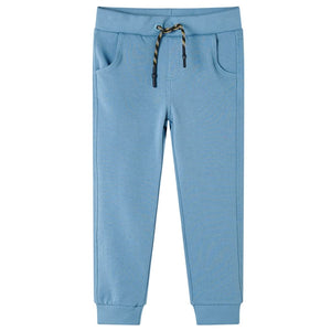 Kinder-Trainingshose Mittelblau 140