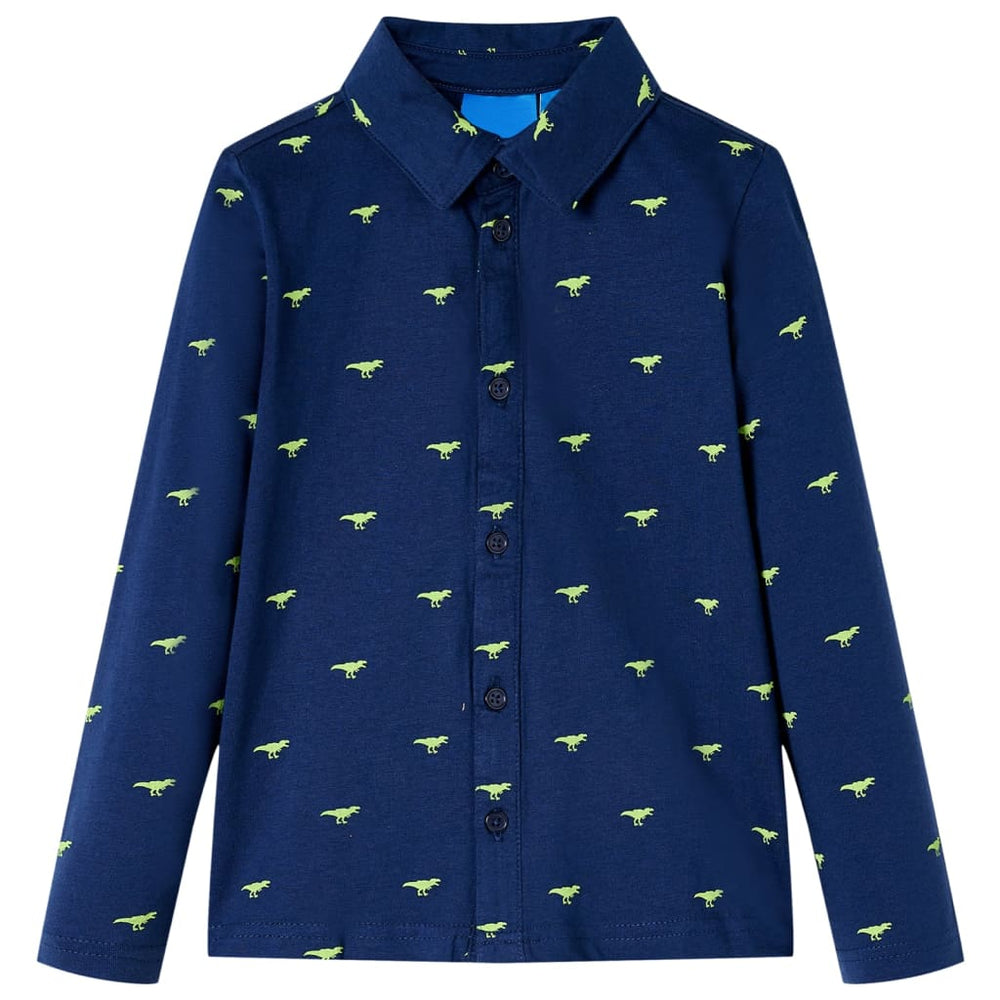 Chemise enfant marine 92